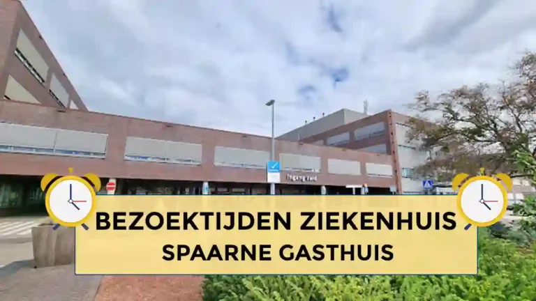 Bezoektijden Ziekenhuis Spaarne Gasthuis