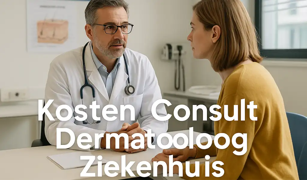 Kosten Consult Dermatoloog Ziekenhuis in 2025