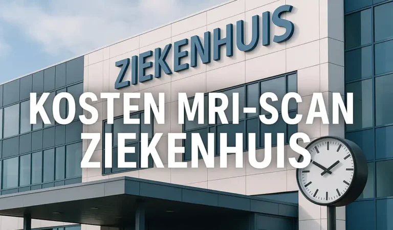 Kosten MRI-scan Ziekenhuis 2025: Wat Betaal Je Echt?